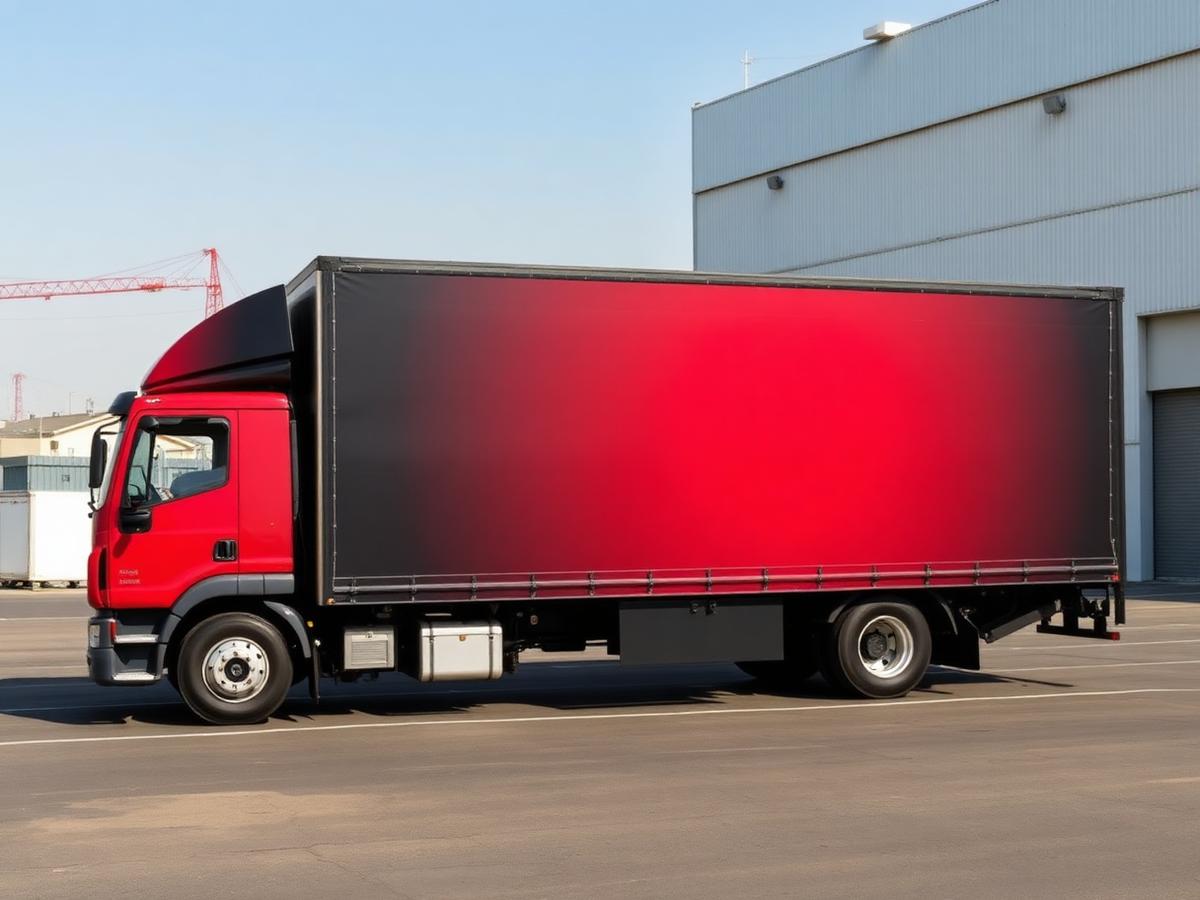 Heavy truck — Partial wrap + decals